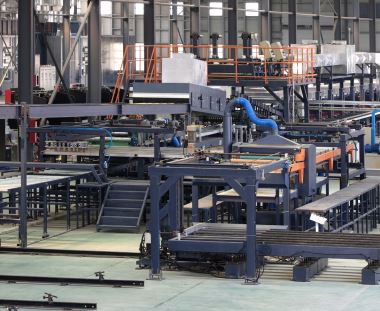 巖棉板復合板生產(chǎn)線