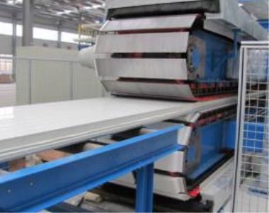 聚氨酯保溫板生產線